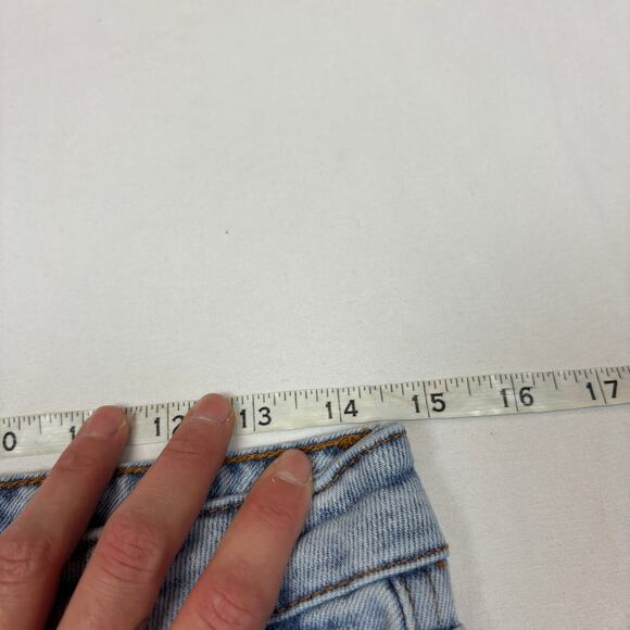 Sezane Denim Brut Sexy Jeans Women's 38 US 6 Mid Rise Tapered Straight - Picture 6 of 13